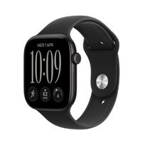 apple watch ismanieji laikrodziai - Apple Watch Series 12 GPS + Cellular 46mm Black Aluminium Case with Black Sport Band - M/L - 2 nuotrauka
