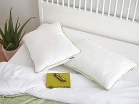dormeo pagalves - DORMEO ALOE VERA CLASSIC II, balta (White), 70 x 50 cm - 2 nuotrauka