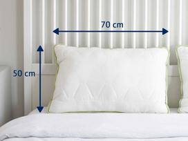 dormeo pagalves - DORMEO ALOE VERA CLASSIC II, balta (White), 70 x 50 cm - 3 nuotrauka