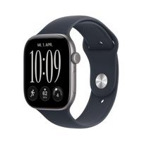 apple watch ismanieji laikrodziai - Apple Watch Series 12 GPS 46mm Space Grey Aluminium Case with Navy Blue Sport Band - S/M - 2 nuotrauka