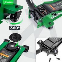 automobiliai - Hidraulinis žemo profilio domkratas Wuber W22022 85-430mm, 3t - 3 nuotrauka