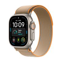 apple watch 4 ultra - Apple Watch Ultra 4 GPS + Cellular 49mm Natural Titanium Case with Sand Trail Loop - M/L - 2 nuotrauka