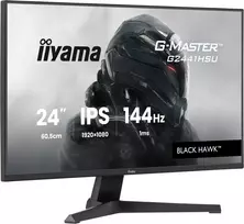 gaming monitorius - iiyama G-Master G2441HSU-B1 Black Hawk 23.8", IPS, FHD, 144Hz - 2 nuotrauka
