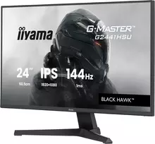 gaming monitorius - iiyama G-Master G2441HSU-B1 Black Hawk 23.8", IPS, FHD, 144Hz - 3 nuotrauka