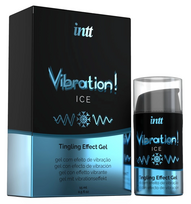 skystas vibratorius - Stimuliuojantis gelis Intt Vibration! Ice, 15 ml - 3 nuotrauka