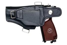 pistoletas ginklai - GUARD "Odinis dėklas Makarov/Ranger PM pistoletui" (Leather Holster) - 2 nuotrauka