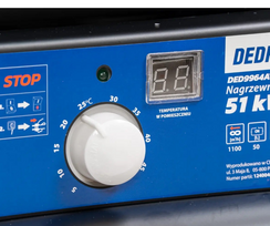 fan - Dyzelinis šildytuvas 51 kW Dedra DED9964AT - 2 nuotrauka