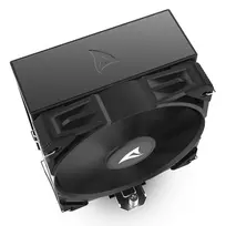procesoriaus cpu ausintuvas - Sharkoon A40 Black 120 mm CPU Cooler - 5 nuotrauka