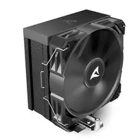 procesoriaus cpu ausintuvas - Sharkoon A40 Black 120 mm CPU Cooler - 7 nuotrauka