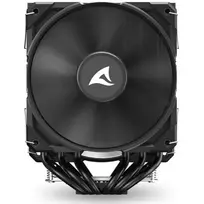 procesoriaus cpu ausintuvas - Sharkoon A60 Black 120 mm CPU Air Cooler - 4 nuotrauka