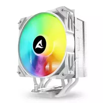 procesoriaus cpu ausintuvas - Sharkoon A40 RGB White CPU Cooler - 2 nuotrauka