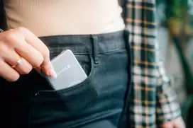 belaidis power bank - Verbatim Charge 'n' Go 5000 mAh Belaidis (Pilkas/Grey) - 4 nuotrauka