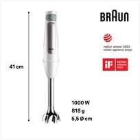 braun blenderis - Braun MQ7035IWH - 2 nuotrauka