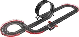 carrera go trasa - Carrera GO!!! Formula Free Racing, juoda (Black)/raudona (Red) - 2 nuotrauka