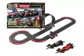 carrera go trasa - Carrera GO!!! Formula Free Racing, juoda (Black)/raudona (Red) - 6 nuotrauka