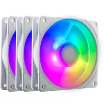 120mm argb pack - Cooler Master Mobius 120P ARGB White 3-pack - 2 nuotrauka
