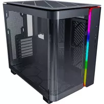 montech mid tower - Kompiuterio korpusas Montech King 95, juoda - 5 nuotrauka
