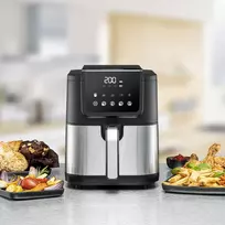 karsto oro gruzdintuve - Rommelsbacher FRH 1500 - 4 nuotrauka