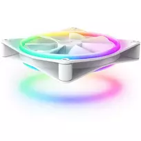 korpuso ventiliatorius - NZXT F140 RGB DUO 140 mm Case Fan RF-D14SF-W1 - 3 nuotrauka