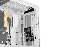 korpusas be quiet! - Be quiet! Shadow Base 800 DX, skaidri/balta - 3 nuotrauka