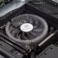procesoriaus cpu ausintuvas - SilverStone Nitrogon NT07-1700 Low Profile CPU Cooler - 7 nuotrauka