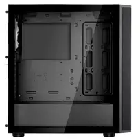 korpusas silverstone - SilverStone SST-FAR1B-G-V2 (Juodas) - 8 nuotrauka