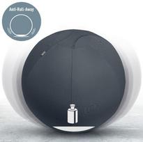 kamuolys 65 - Leitz Ergo aktyvaus sėdėjimo kamuolys 65 cm, Tamsiai pilka (Dark Grey) - 8 nuotrauka