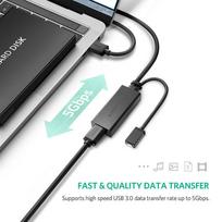 micro usb laidas 5m - Ugreen 20826 US175 Black - 2 nuotrauka