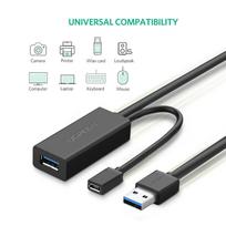 micro usb laidas 5m - Ugreen 20826 US175 Black - 6 nuotrauka