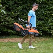 akumuliatorine zoliapjove - Black & Decker BCMW3318L2-QW, 33 cm - 4 nuotrauka