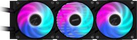 vandens ausintuvas - Gigabyte Aorus WaterForce II 360 Juodas (Black) - 3 nuotrauka