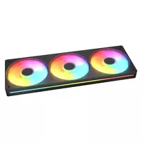 rgb ventiliatoriai - Cougar Unity360-FB Single-Frame 360 ARGB PWM Reversed Fan Black - 3 nuotrauka