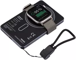 belaidis power bank - Troika POP50, 5000mAh, belaidis įkrovimas, pilkas/juodas - 3 nuotrauka
