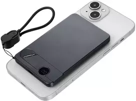 belaidis power bank - Troika POP50, 5000mAh, belaidis įkrovimas, pilkas/juodas - 4 nuotrauka
