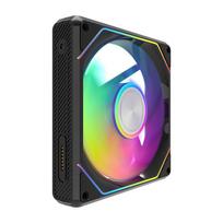 korpuso ventiliatorius - DarkFlash Gauss G24 Black (Juodas) - 3 nuotrauka