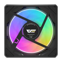 korpuso ventiliatorius - DarkFlash Gauss G24 Black (Juodas) - 4 nuotrauka