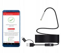 endoskopine kamera - Apžiūros kamera endoskopas 39 mm HD Android USB-C - 2 nuotrauka