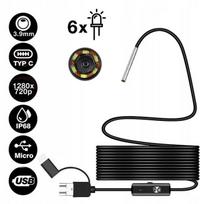 endoskopine kamera - Apžiūros kamera endoskopas 39 mm HD Android USB-C - 5 nuotrauka