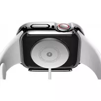 apple watch stikliukas - LCD apsauginis stikliukas/dėklas Dux Ducis Hamo Apple Watch 45mm juodas - 3 nuotrauka