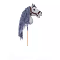 hobby horsing - HOPPIHORSE Hobby Horse A3, pilkas, arklys ant lazdos - 3 nuotrauka