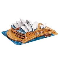 national geographic - Cubic Fun National Geographic Sydney DS1088H 3D dėlionė, 86 det. - 2 nuotrauka