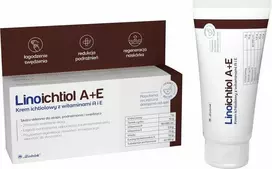 Ziołolek Linoichtiol A+E ichtiolo kremas su vitaminais A ir E, 50 g