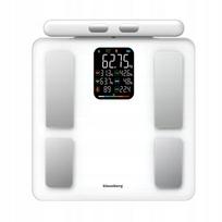 vonios rankenos - Klausberg KB-7857 Baltos (White) Vonios Svarstyklės su Kūno Analizės Funkcija - 2 nuotrauka