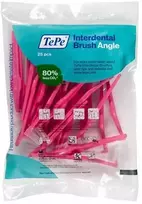 TePe Angle tarpdančių šepetėliai 0,4 mm, 25 vnt., rožinė sp.