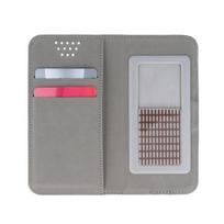 raudona pinigine - GreenGo Universal Smart Book Case 5.5-5.7" Red - 2 nuotrauka