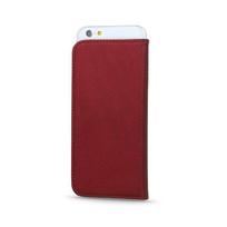 raudona pinigine - GreenGo Universal Smart Book Case 5.5-5.7" Red - 3 nuotrauka