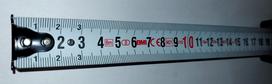 bmi rulete 1 m - Matavimo ruletė BMI twoCOMP B472841021; 8 m - 5 nuotrauka