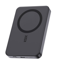 powerbank 20w - Ksix Powerbank Magslim 10000mAh, 20W, juodas (black) - 2 nuotrauka
