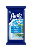 serveteles stiklas - PRESTO Langų valymo servetėlės 30 vnt. - 2 nuotrauka