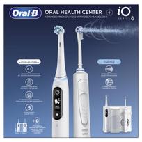 electric toothbrush oral b - Oral-B iO6 & OxyJet Baltas (White) - 3 nuotrauka